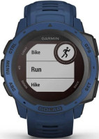 Умные часы Garmin Instinct Solar (голубой прилив)