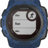 Умные часы Garmin Instinct Solar (голубой прилив)
