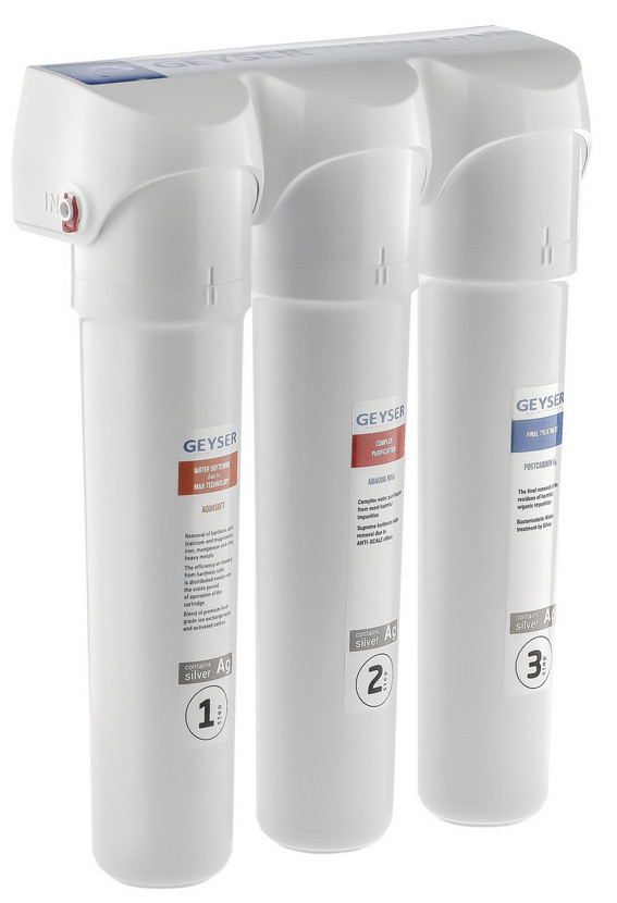 Стационарная система "под мойкой" Гейзер Смарт Макс