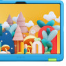 Планшет Honor Pad X8a Kids Edition 4GB/64GB (серый/голубой)