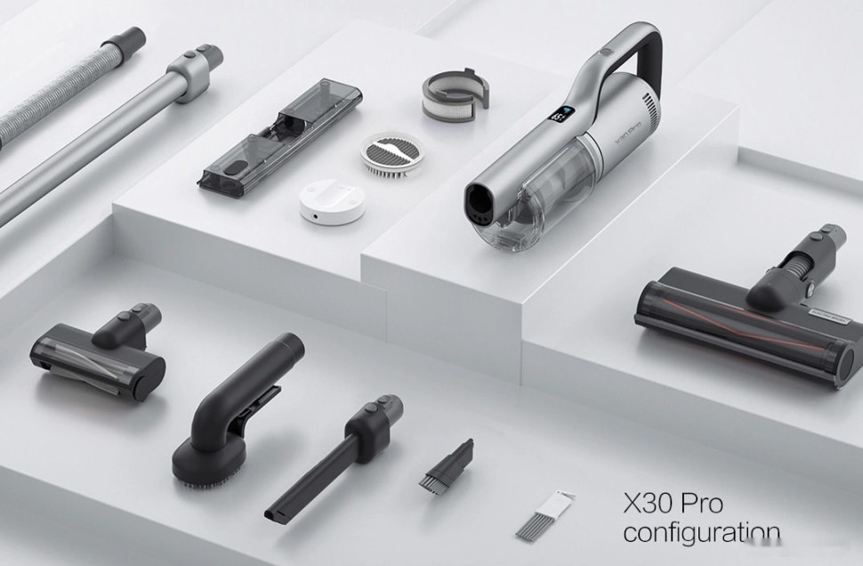 Вертикальный пылесос с влажной уборкой Roidmi X30 Pro