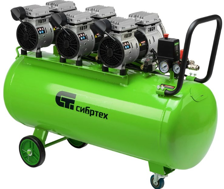 Компрессор СИБРТЕХ МБ 2250/100