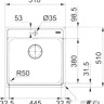 Кухонная мойка Franke BCX 210-51 TL