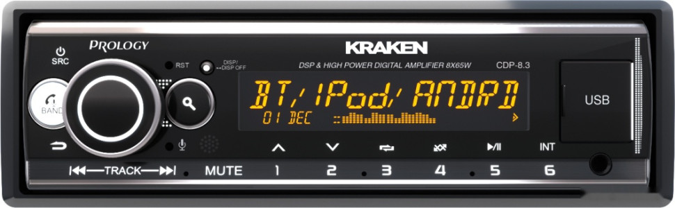 Автомагнитола Prology CDP-8.3 Kraken