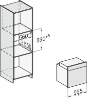 Духовой шкаф Miele H 7364 BP EDST/CLST