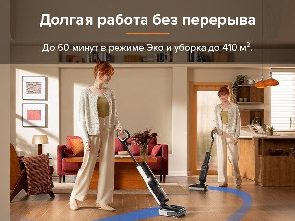 Вертикальный моющий пылесос Roborock F25 WD5M1A (черный)