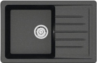 Кухонная мойка Berge BR-7602 + Like F8005022 (черный)