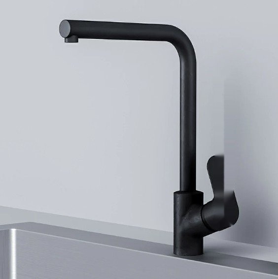 Кухонная мойка Berge BR-7602 + Like F8005022 (черный)