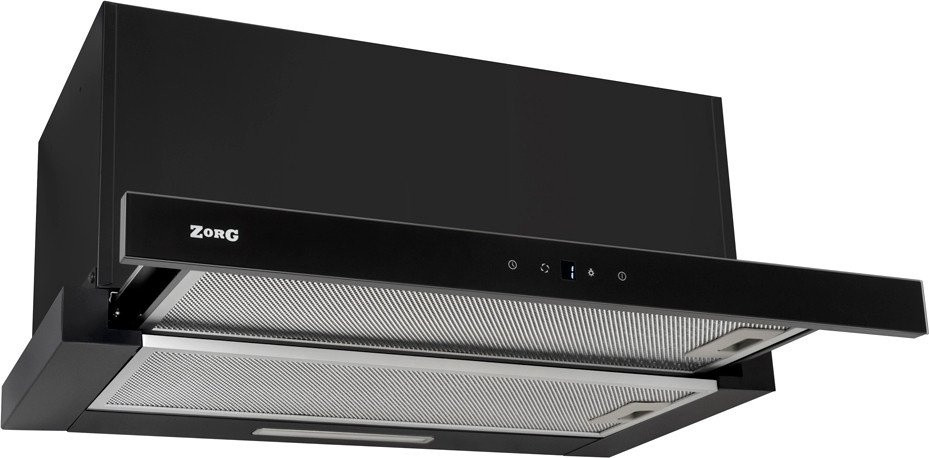 Вытяжка Zorg Turbo 1260 60 S (черный)