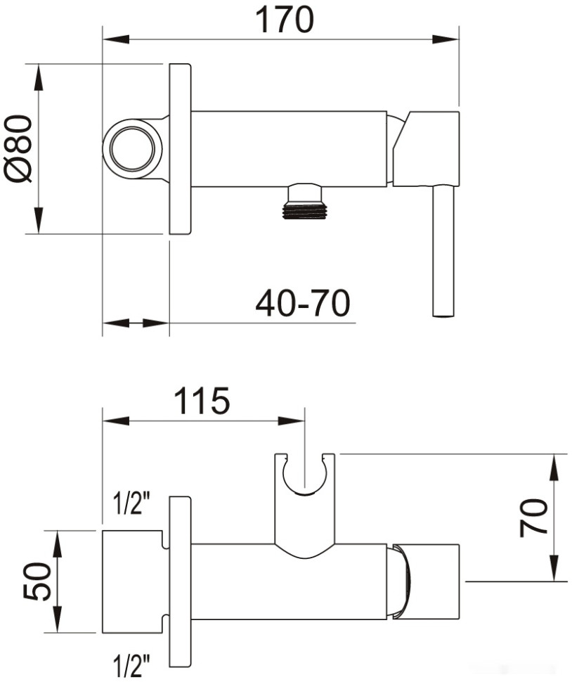 Смеситель Clever Toubkal 61118