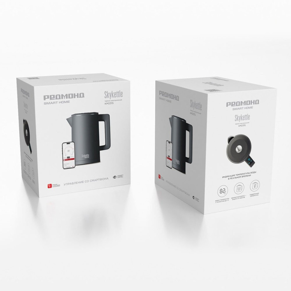 Электрический чайник Redmond SkyKettle KM231S (серый)
