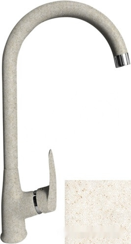 Смеситель GranFest QUARZ GF-Z3424 (бежевый)