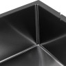 Кухонная мойка Basic CL DS Decor 45x50 (черный, коландер, дозатор)