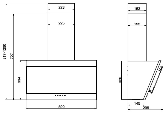 Вытяжка Elikor Титан 60П-430-К3Д (белый/белый)