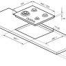 Варочная панель LEX GVS 642-1 IX