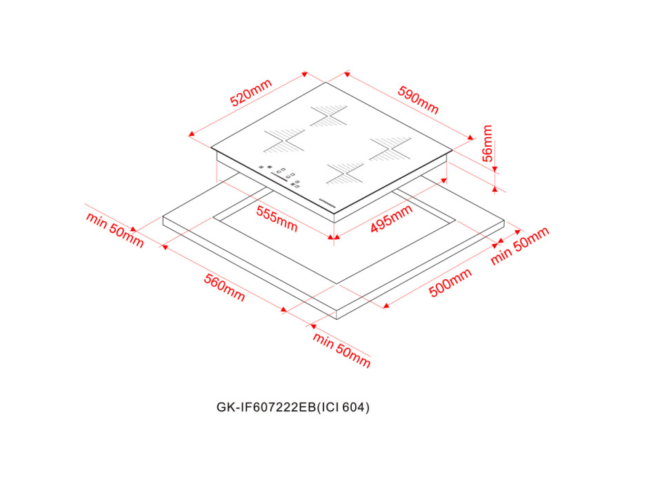 Варочная панель Kuppersberg ICI 604