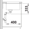 Кухонная мойка Blanco Rotan 500-U 523076 (белый)