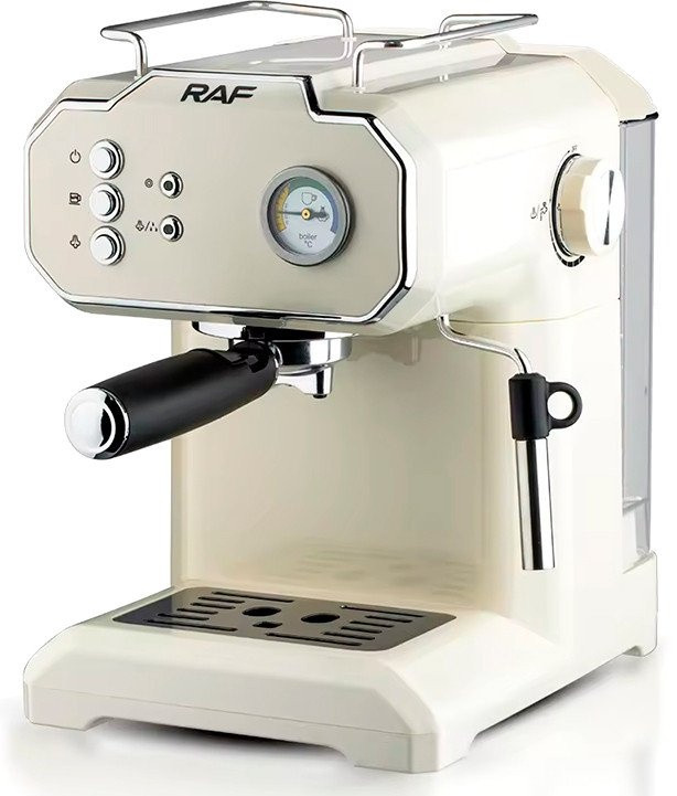 Рожковая кофеварка Raf R.104 (белый)