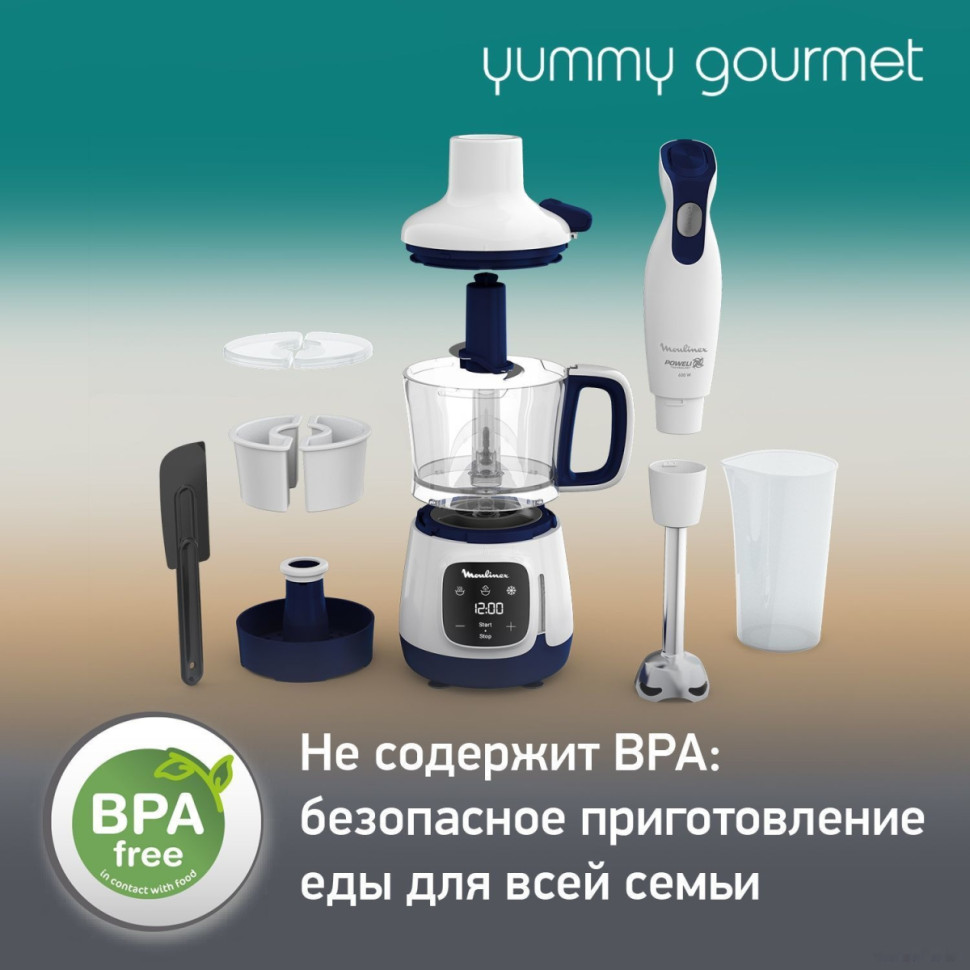 Блендер Moulinex Yummy Gourmet DD55W110