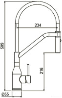 Смеситель Gappo G4098-16