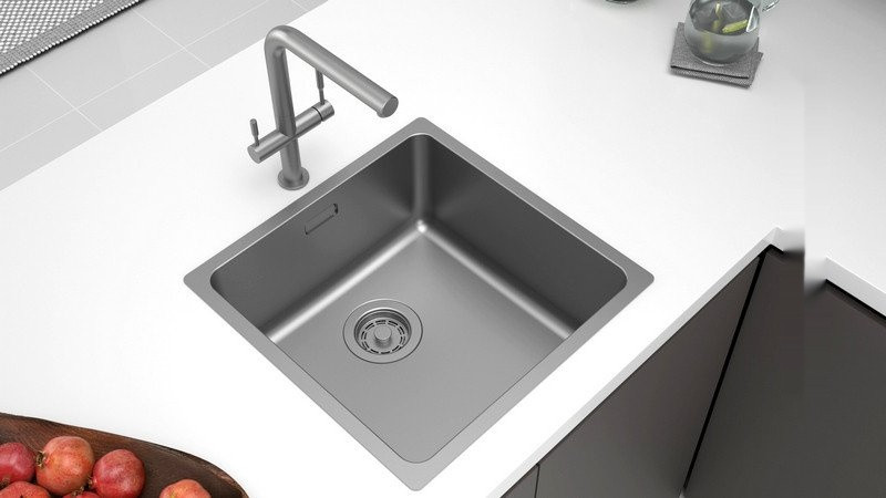 Кухонная мойка Paulmark YU44-GM