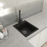 Кухонная мойка GranFest Urban GF-UR-245 (черный)