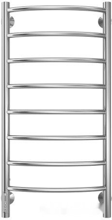 Полотенцесушитель Terminus Классик П8 400x850 L бп электро (хром)