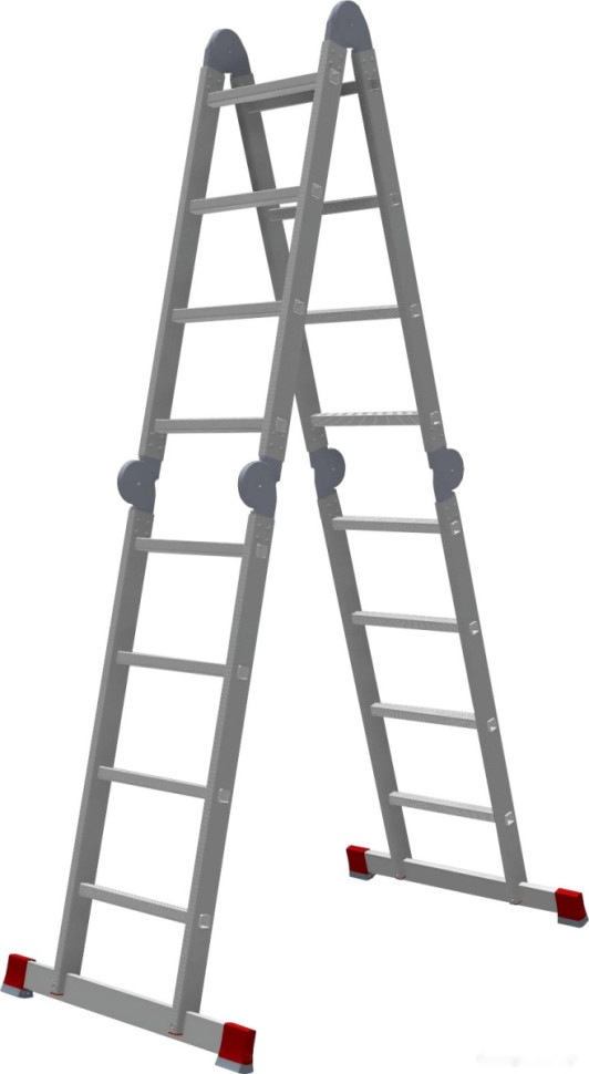 Лестница-трансформер Новая Высота NV 332 трансформер 4x4 ступеней