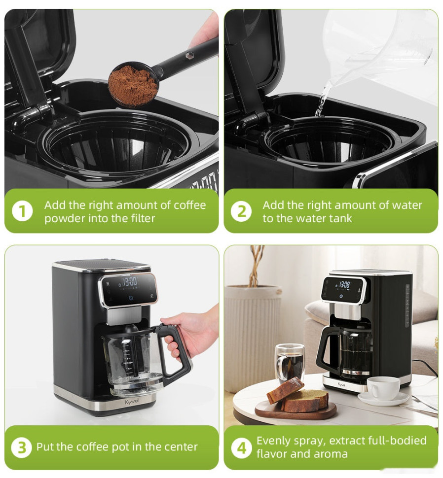 Капельная кофеварка Kyvol CM-DM100A