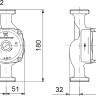 Циркуляционный насос Grundfos UPS 25-60 180