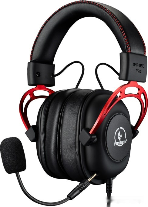 Наушники Jet.A Panteon GHP-950 Pro (черный/красный)