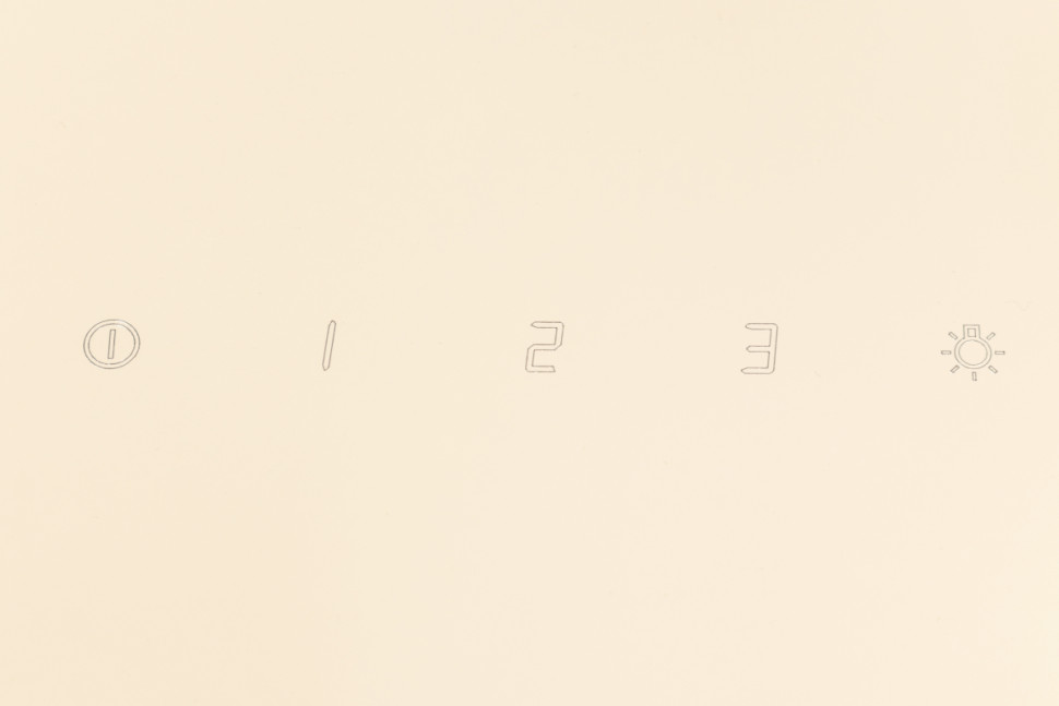 Вытяжка ZorG Technology ARSTAA 60 S (сенсор) бежевое стекло