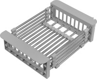Кухонная мойка Basic CL DS Decor 50x50 (сатин, коландер, дозатор)