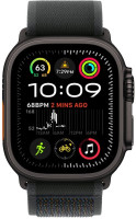 Умные часы Apple Watch Ultra 2 LTE 49 мм (титановый корпус, черный/черный, нейлоновый ремешок S/M)