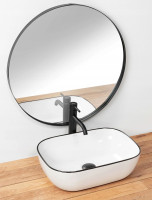 Умывальник Rea Marbel белый U8603