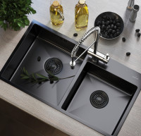 Кухонная мойка Mixline Pro 547241 (черный графит, 3 мм)
