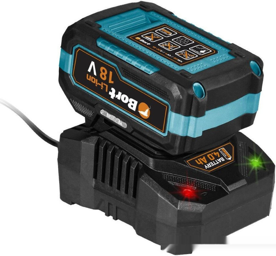 Перфоратор BORT BHD-20Li-SR 93413380 (с 2-мя АКБ, кейс)