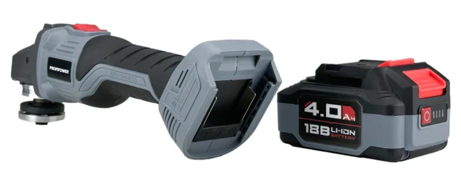 Набор аккумуляторного инструмента Profipower DTW-18V + MKDGA-18V (шуруповерт, болгарка, 2 АКБ, кейс)