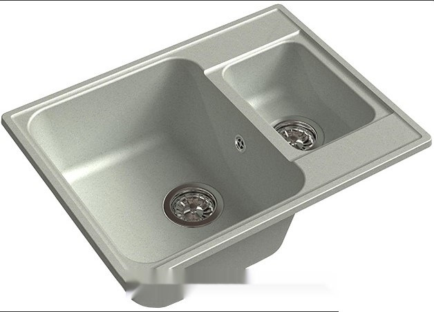 Кухонная мойка GranFest QUARZ Z-09 (серый)