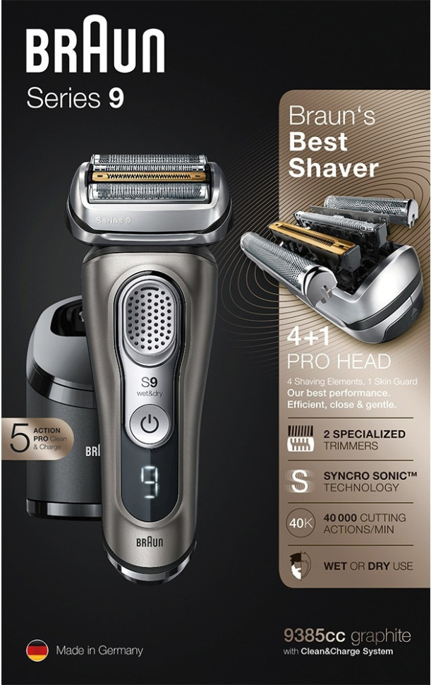 Электробритва мужская Braun Series 9 9385cc