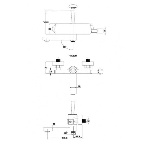 Смеситель Kaiser Vista 65122