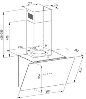 Вытяжка Oasis NB-60I (A)