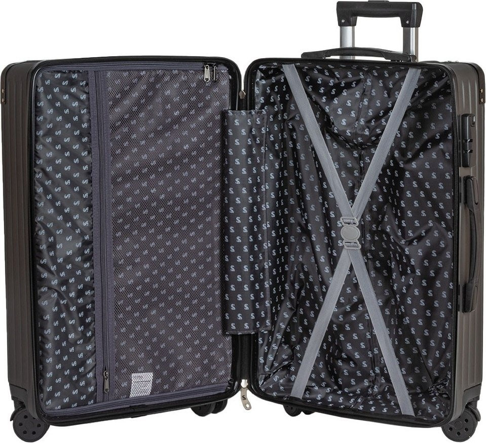 Чемодан-спиннер Supra Luggage STS-1003-M (gray whale)