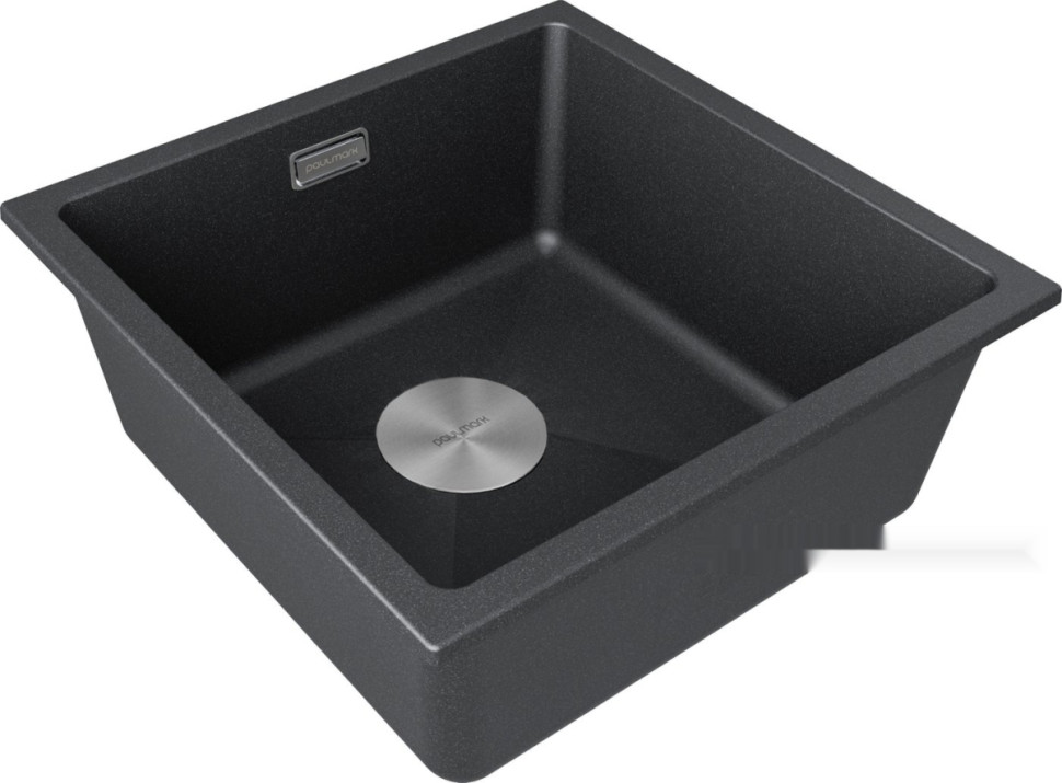 Кухонная мойка Paulmark IT-Granit Lumi 45 Uni LU45-BL (черный)