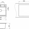 Кухонная мойка Granula KS-5002 (Арктик)