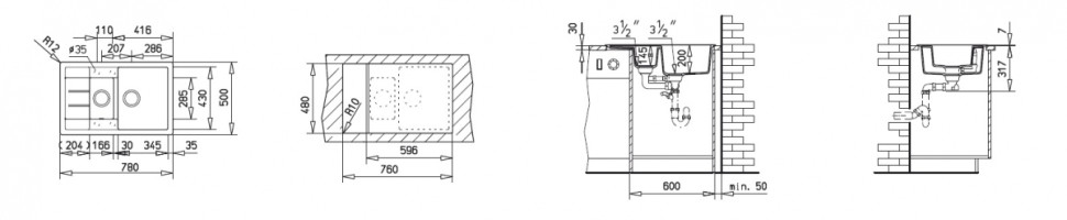 Кухонная мойка Teka ASTRAL 60 B-TG Песочный 40143576