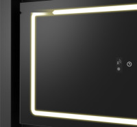 Вытяжка Weissgauff Quadra 600 Touch Black Glass