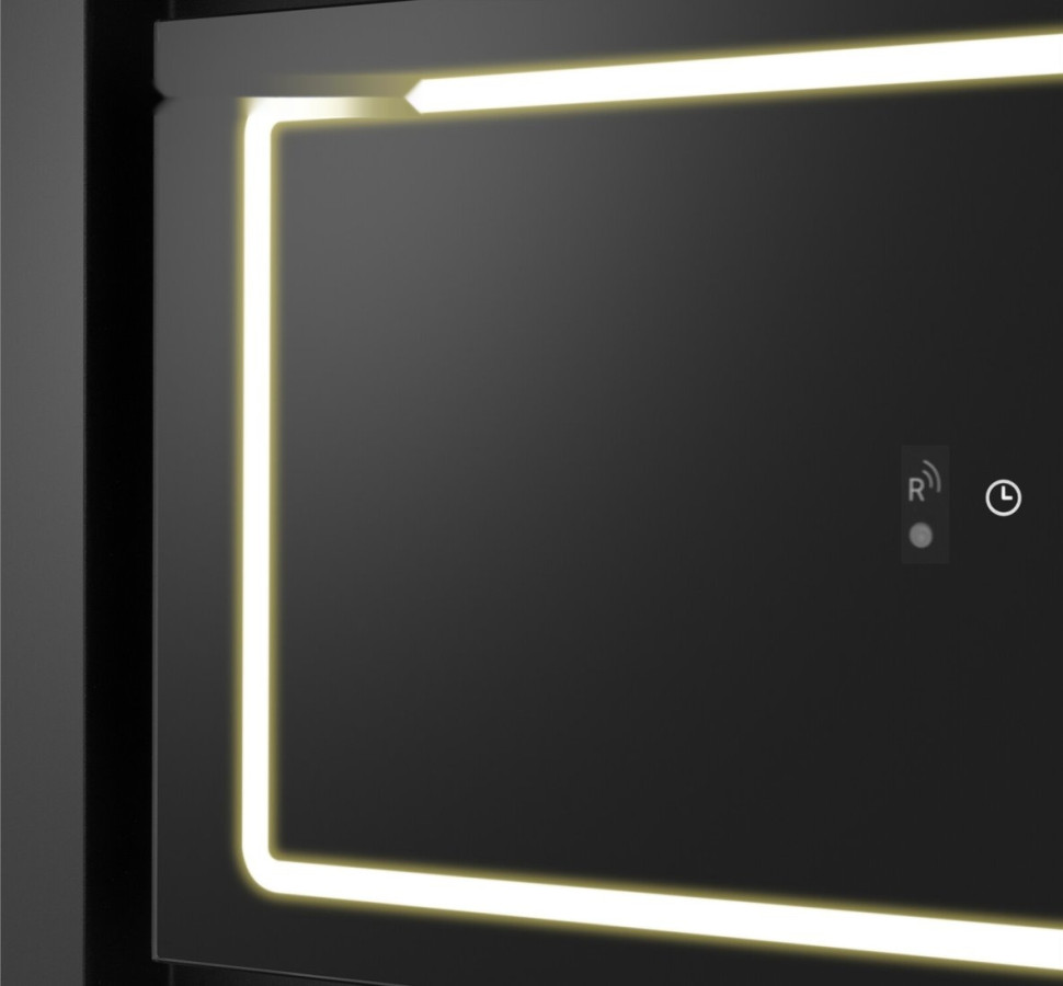 Вытяжка Weissgauff Quadra 600 Touch Black Glass
