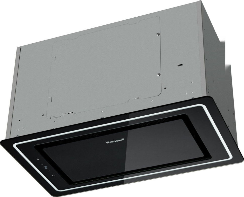 Вытяжка Weissgauff Quadra 600 Touch Black Glass