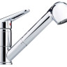 Смеситель Franke Novara Plus хром (с выдвижным шлангом)